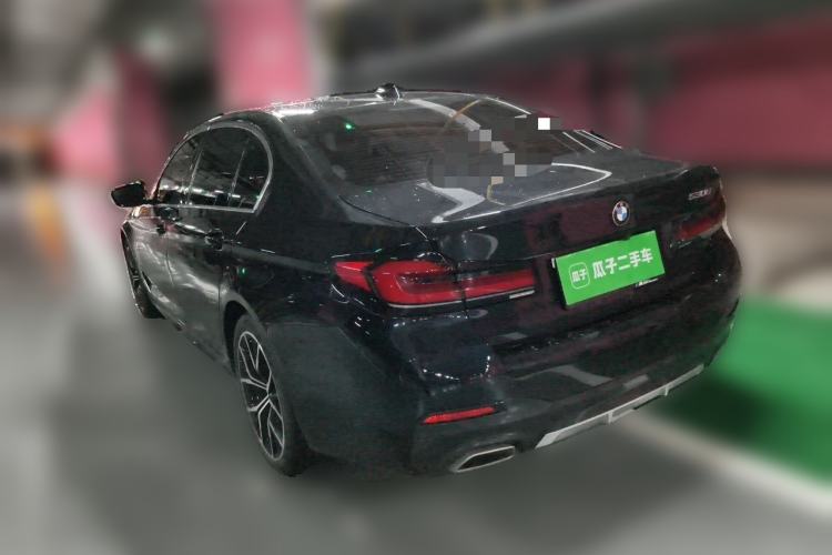 Used BMW 5 Series 2023 530Li Luxury Edition M Sport Package Rear Left 45 Deg