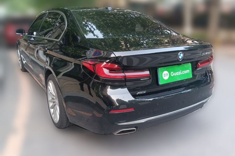 Used BMW 5 Series 2023 530Li xDrive Luxury Package Rear Left 45 Deg