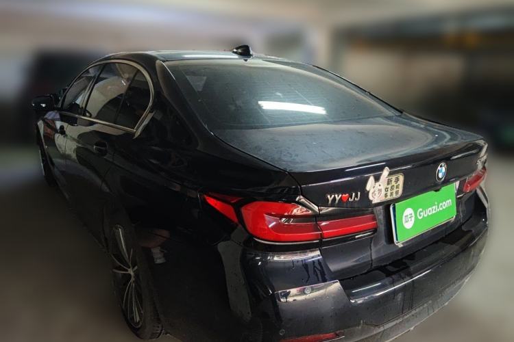 Used BMW 5 Series 2023 530Li Leading Model M Sport Package Rear Left 45 Deg