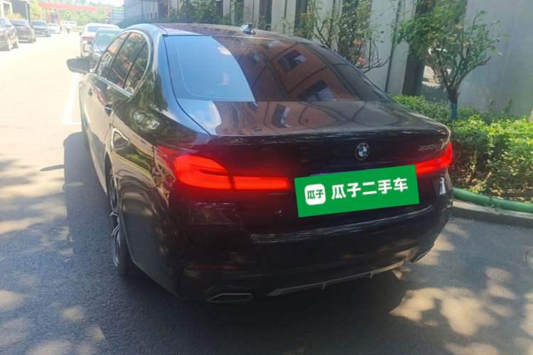 Used BMW 5 Series 2023 530Li Luxury Edition M Sport Package Rear Left 45 Deg