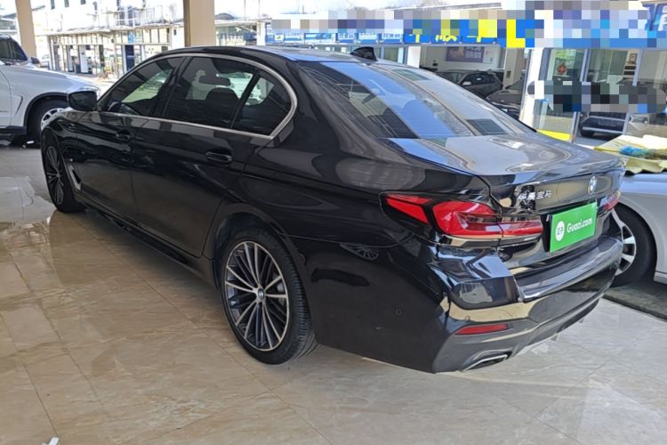 Used BMW 5 Series 2023 530Li Leading Model M Sport Package Rear Left 45 Deg