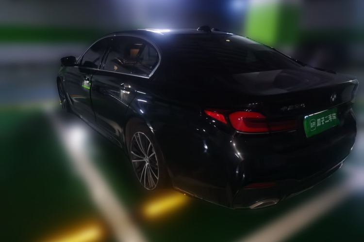 Used BMW 5 Series 2023 Restyled 530Li Leading Edition M Sport Package Rear Left 45 Deg