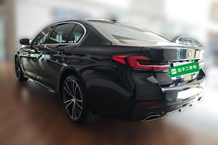 Used BMW 5 Series 2023 530Li Leading Model M Sport Package Rear Left 45 Deg