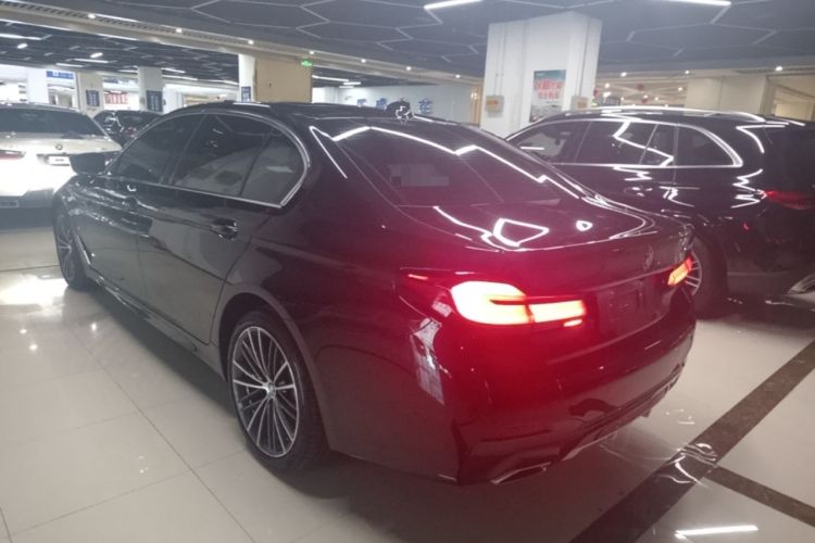 Used BMW 5 Series 2023 530Li Leading Model M Sport Package Rear Left 45 Deg