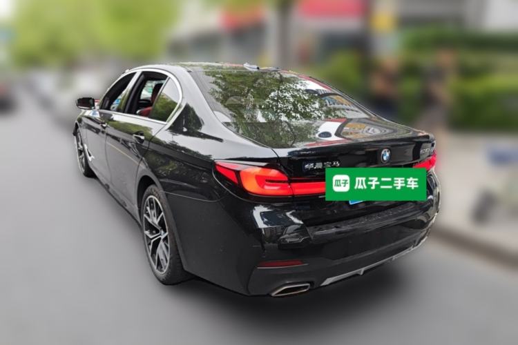 Used BMW 5 Series 2023 530Li Luxury Edition M Sport Package Rear Left 45 Deg