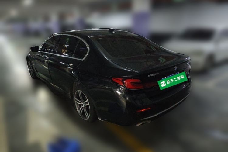 Used BMW 5 Series 2023 530Li Leading Model M Sport Package Rear Left 45 Deg