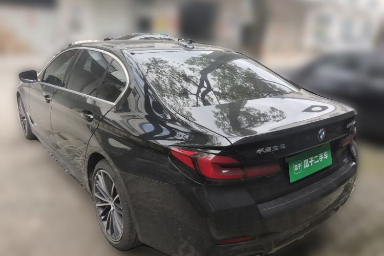 Used BMW 5 Series 2023 530Li Leading Model M Sport Package Rear Left 45 Deg