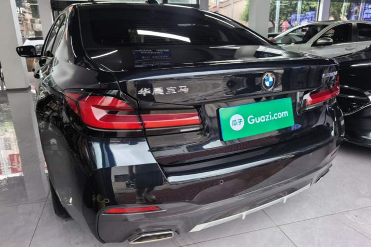 Used BMW 5 Series 2023 530Li Luxury Edition M Sport Package Rear Left 45 Deg