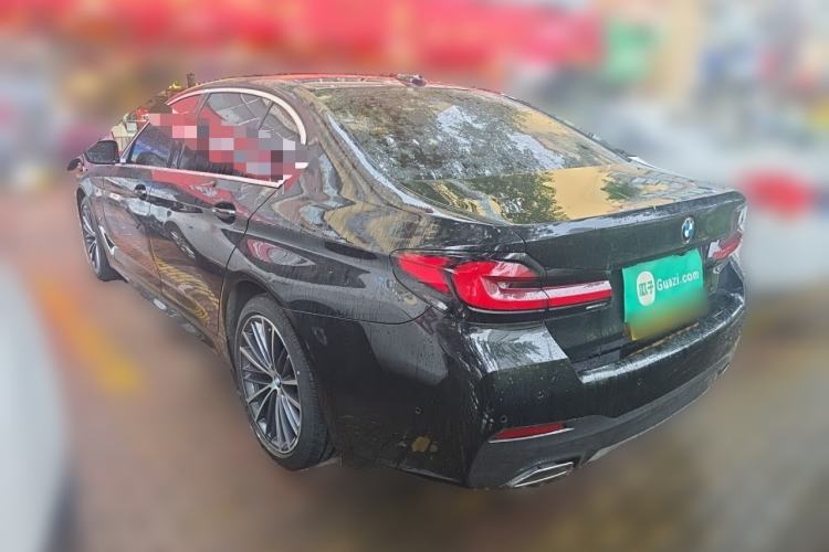 Used BMW 5 Series 2023 530Li Leading Model M Sport Package Rear Left 45 Deg