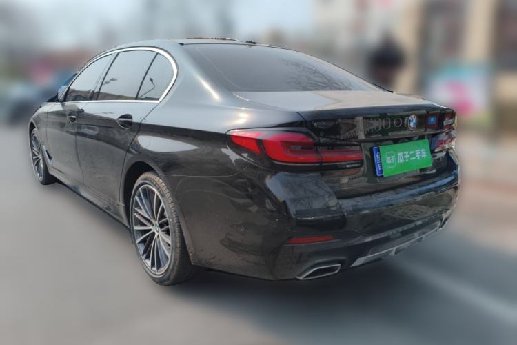 Used BMW 5 Series 2023 530Li Leading Model M Sport Package Rear Left 45 Deg