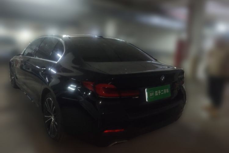 Used BMW 5 Series 2023 530Li Leading Model M Sport Package Rear Left 45 Deg