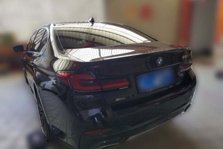 Used BMW 5 Series 2023 530Li Leading Model M Sport Package Rear Left 45 Deg