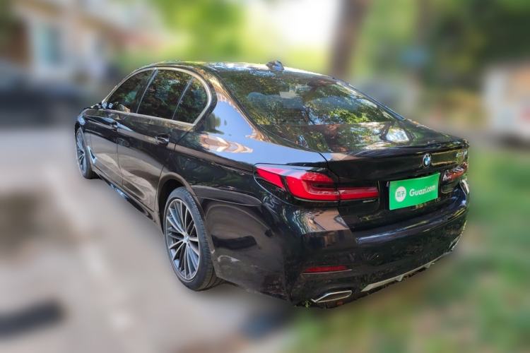 Used BMW 5 Series 2023 530Li Leading Model M Sport Package Rear Left 45 Deg
