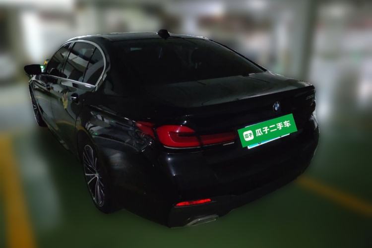 Used BMW 5 Series 2023 530Li Leading Model M Sport Package Rear Left 45 Deg