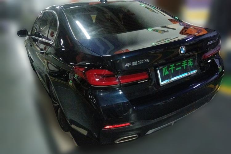 Used BMW 5 Series 2023 Restyled 530Li Leading Edition M Sport Package Rear Left 45 Deg