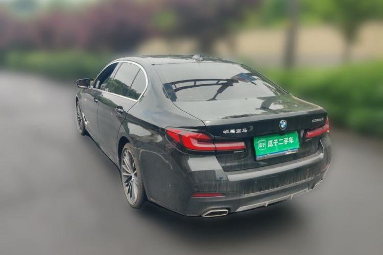 Used BMW 5 Series 2023 530Li Leading Model M Sport Package Rear Left 45 Deg