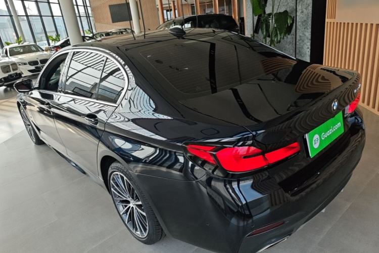 Used BMW 5 Series 2023 Restyled 530Li Leading Edition M Sport Package Rear Left 45 Deg