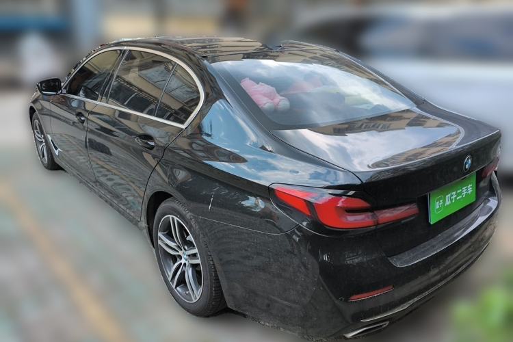 Used BMW 5 Series 2023 530Li Leading Edition Luxury Package Rear Left 45 Deg