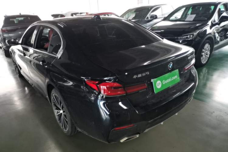 Used BMW 5 Series 2023 530Li Leading Model M Sport Package Rear Left 45 Deg