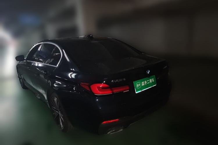 Used BMW 5 Series 2023 530Li Leading Model M Sport Package Rear Left 45 Deg