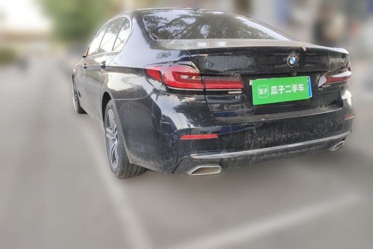 Used BMW 5 Series 2023 530Li Leading Edition Luxury Package Rear Left 45 Deg