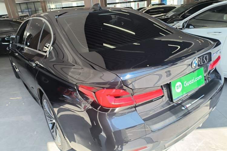 Used BMW 5 Series 2023 530Li Leading Model M Sport Package Rear Left 45 Deg