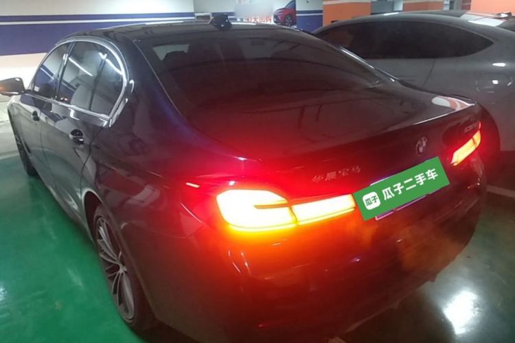 Used BMW 5 Series 2023 530Li Leading Model M Sport Package Rear Left 45 Deg