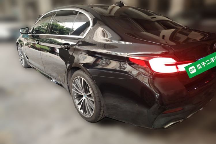 Used BMW 5 Series 2023 530Li Leading Model M Sport Package Rear Left 45 Deg