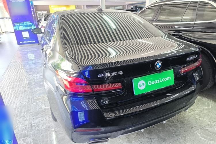 Used BMW 5 Series 2023 530Li Leading Model M Sport Package Rear Left 45 Deg