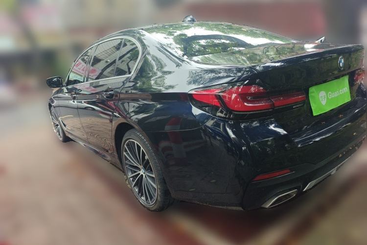 Used BMW 5 Series 2023 530Li Leading Model M Sport Package Rear Left 45 Deg