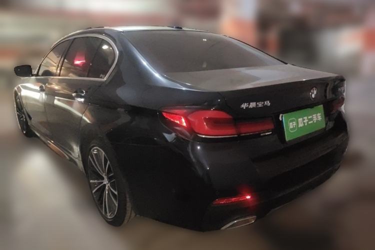 Used BMW 5 Series 2023 530Li Leading Model M Sport Package Rear Left 45 Deg