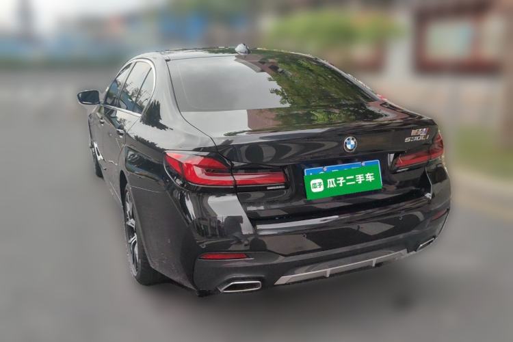 Used BMW 5 Series 2023 530Li Luxury Edition M Sport Package Rear Left 45 Deg