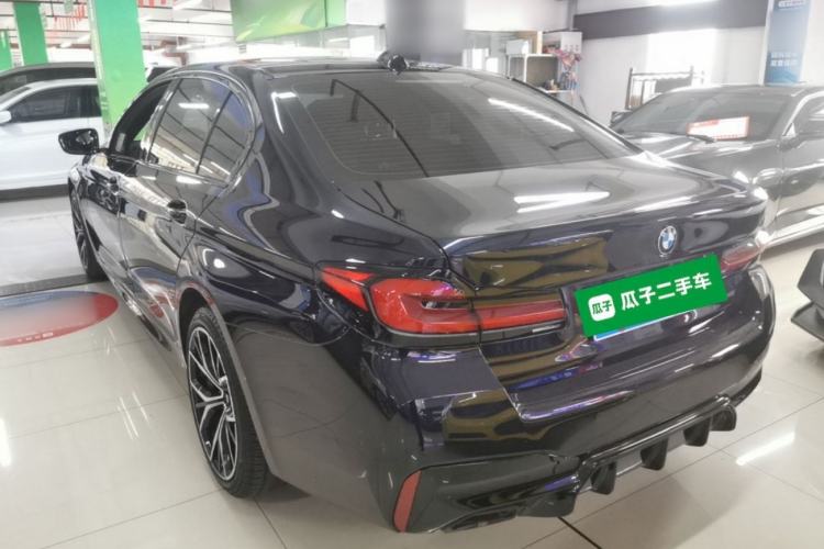 Used BMW 5 Series 2023 530Li Leading Model M Sport Package Rear Left 45 Deg