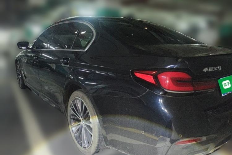 Used BMW 5 Series 2023 530Li Leading Model M Sport Package Rear Left 45 Deg
