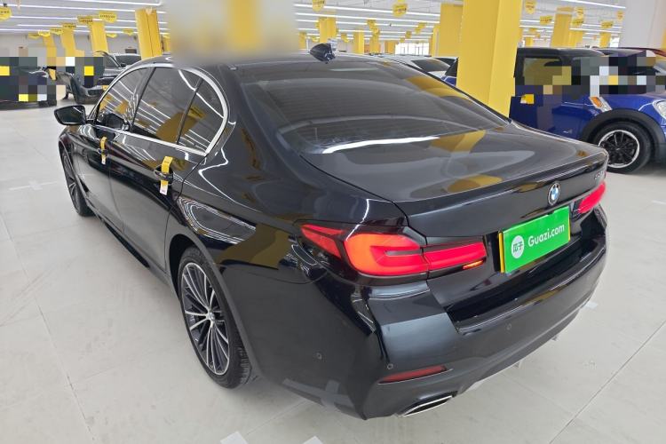Used BMW 5 Series 2023 530Li Leading Model M Sport Package Rear Left 45 Deg