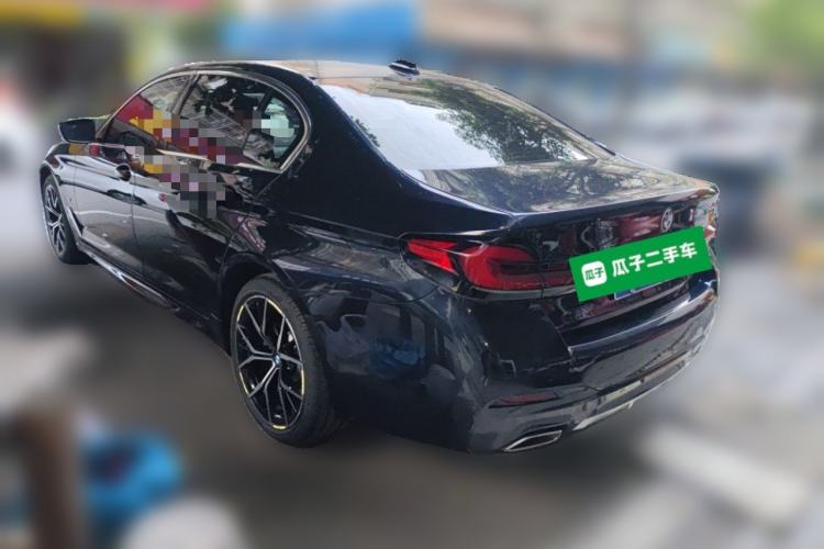 Used BMW 5 Series 2023 530Li Luxury Edition M Sport Package Rear Left 45 Deg