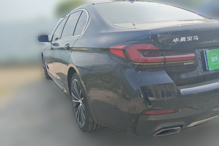 Used BMW 5 Series 2023 530Li Leading Model M Sport Package Rear Left 45 Deg