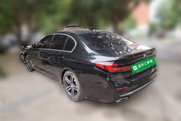 Used BMW 5 Series 2023 530Li Leading Edition Luxury Package Rear Left 45 Deg