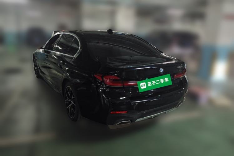 Used BMW 5 Series 2023 530Li Luxury Edition M Sport Package Rear Left 45 Deg