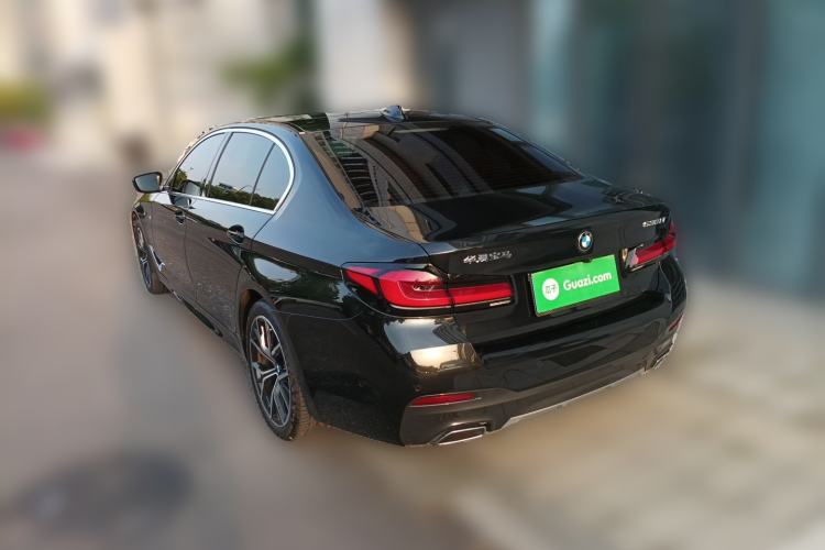 Used BMW 5 Series 2023 530Li Luxury Edition M Sport Package Rear Left 45 Deg