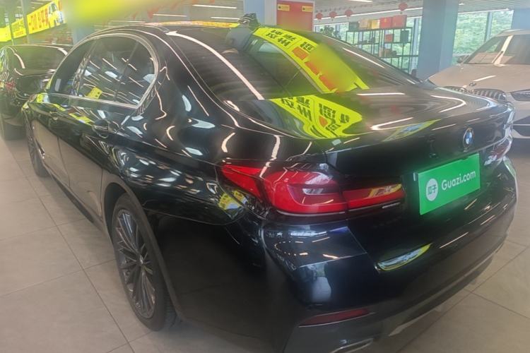 Used BMW 5 Series 2023 530Li Leading Model M Sport Package Rear Left 45 Deg