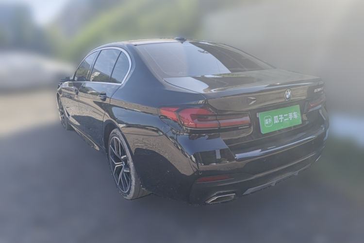 Used BMW 5 Series 2023 530Li Luxury Edition M Sport Package Rear Left 45 Deg