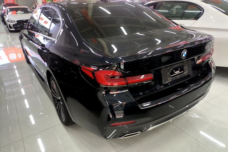 Used BMW 5 Series 2023 530Li Leading Model M Sport Package Rear Left 45 Deg