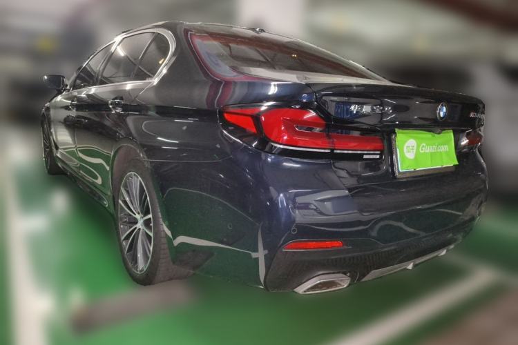 Used BMW 5 Series 2023 Restyled 530Li Leading Edition M Sport Package Rear Left 45 Deg