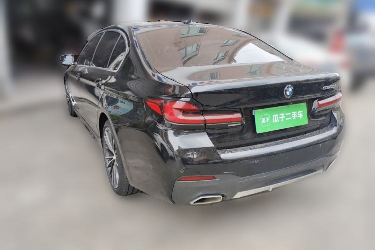 Used BMW 5 Series 2023 530Li Leading Model M Sport Package Rear Left 45 Deg