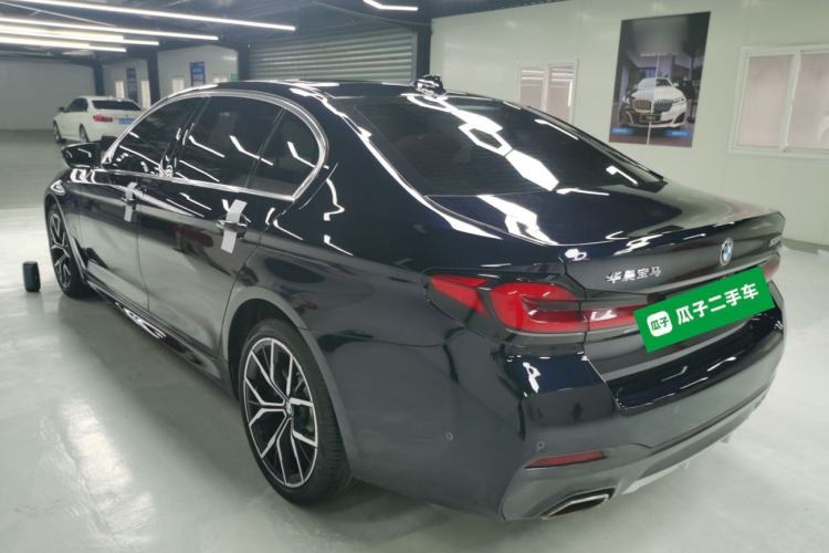 Used BMW 5 Series 2023 530Li Luxury Edition M Sport Package Rear Left 45 Deg