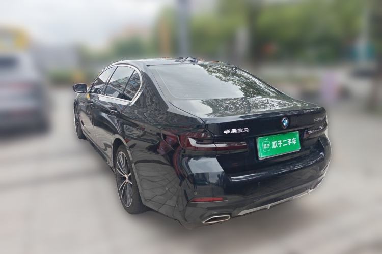Used BMW 5 Series 2023 530Li Leading Model M Sport Package Rear Left 45 Deg