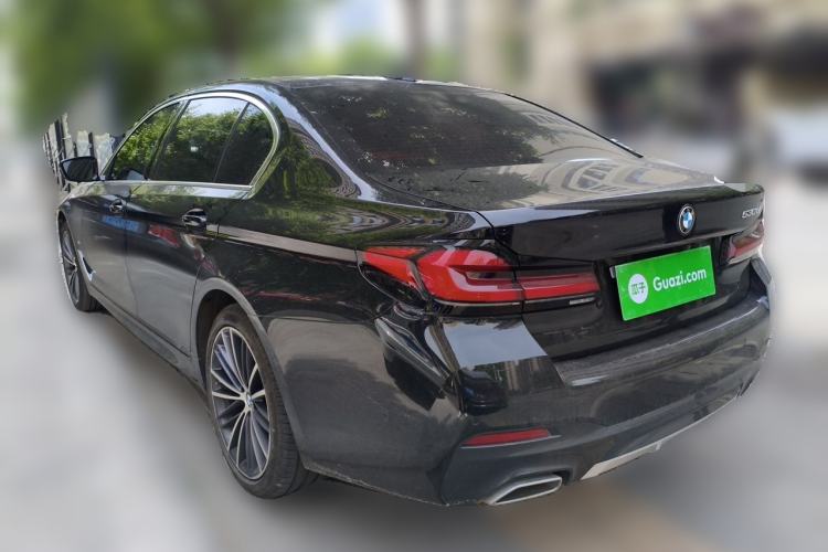Used BMW 5 Series 2023 530Li Leading Edition Luxury Package Rear Left 45 Deg