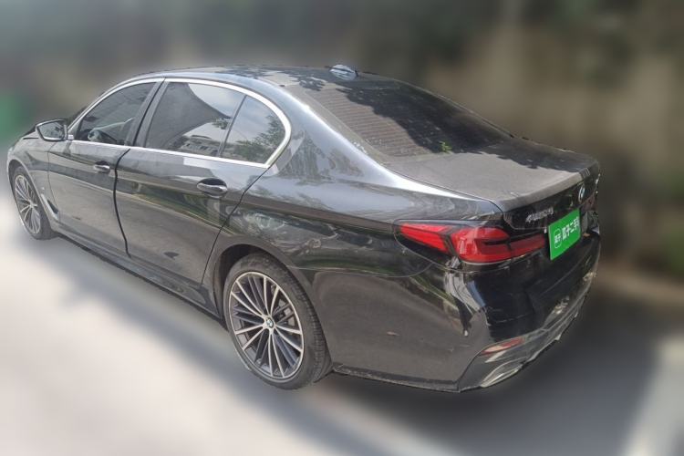 Used BMW 5 Series 2023 530Li Leading Model M Sport Package Rear Left 45 Deg