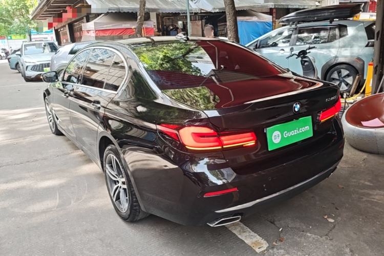 Used BMW 5 Series 2023 530Li Leading Edition Luxury Package Rear Left 45 Deg